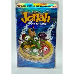 Big Idea Jonah A VeggieTales Movie VHS 2002 Religious Christian Family Cartoon
